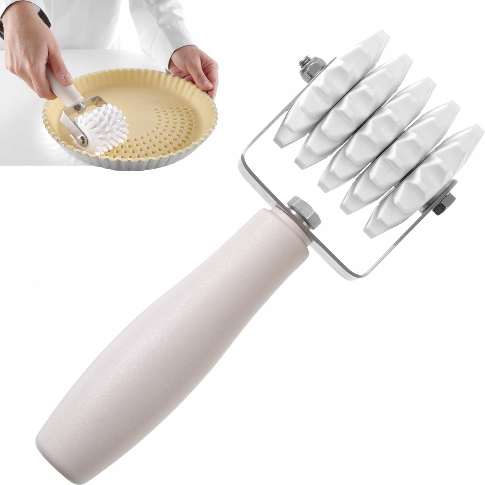 Profesionální Děrovací Váleček Na Pečivo 70 MM Hendi