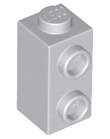

Lego Klocek wypustka 1x1x2 32952 szary jasny