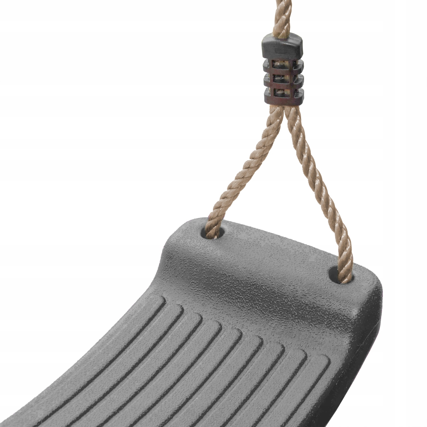 Huśtawka ogrodowa DESKA siedzisko dla dzieci Szare Maks. obciążenie 70 kg