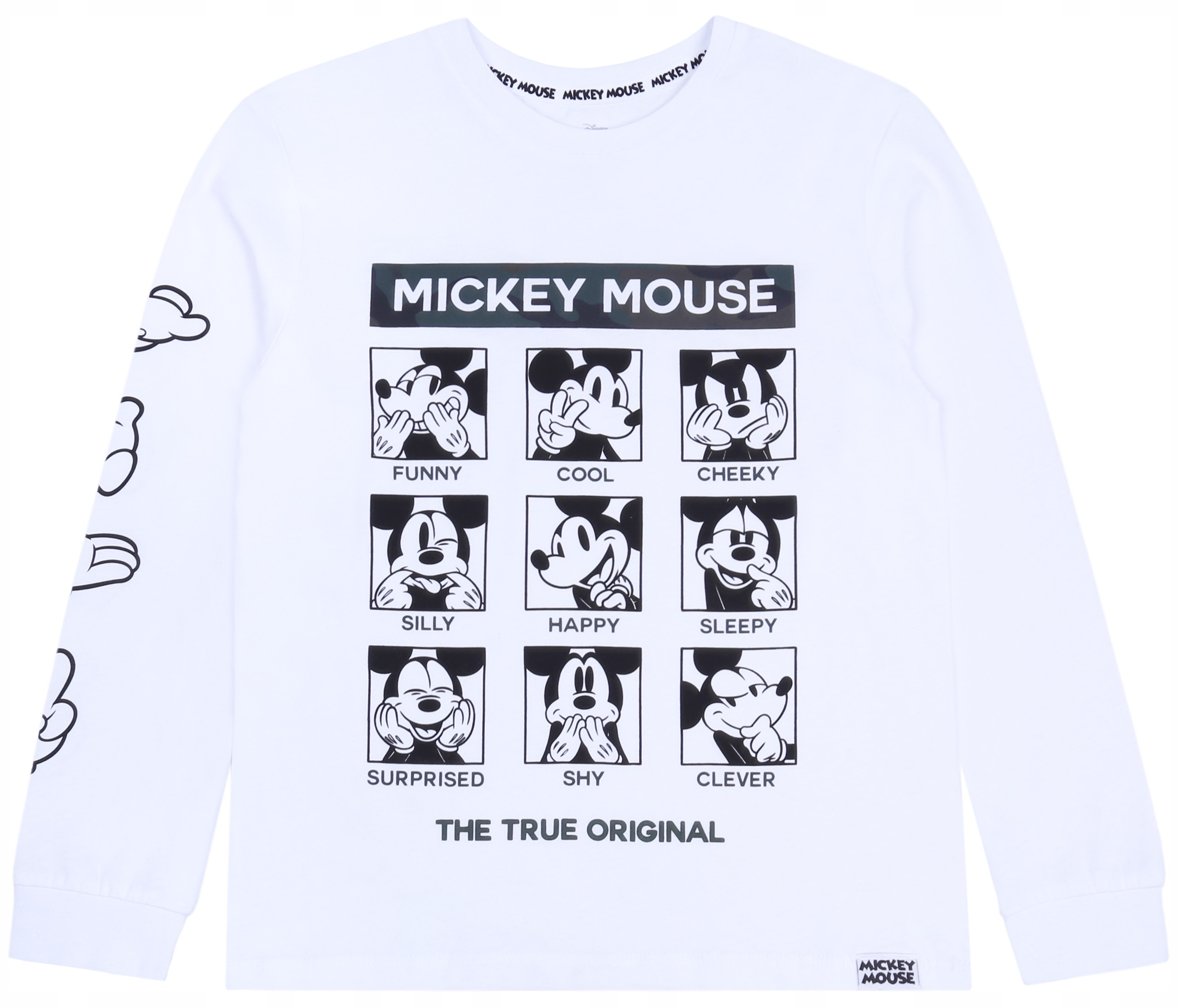 Bluzka na długi rękaw Myszka Mickey 7-8 lat 128 cm