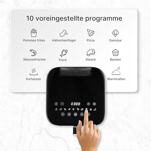 UFESA Phoenix Frytkownica Powietrzna 6L 1800W 10 Programów — miniatura 4