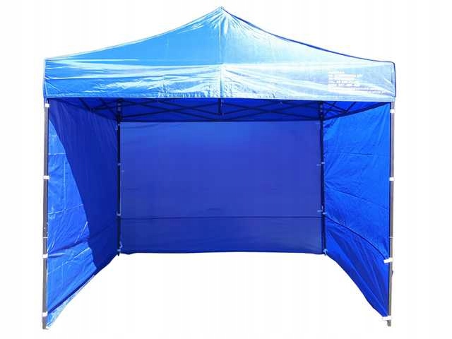 ŚCIANA TYTAN PEŁNA 2M NIEBIESKA do namiot handlowy Szerokość 2 m