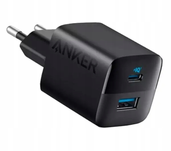 Ładowarka sieciowa uniwersalna Anker 323 Usb-a Usb-c 33W Czarna