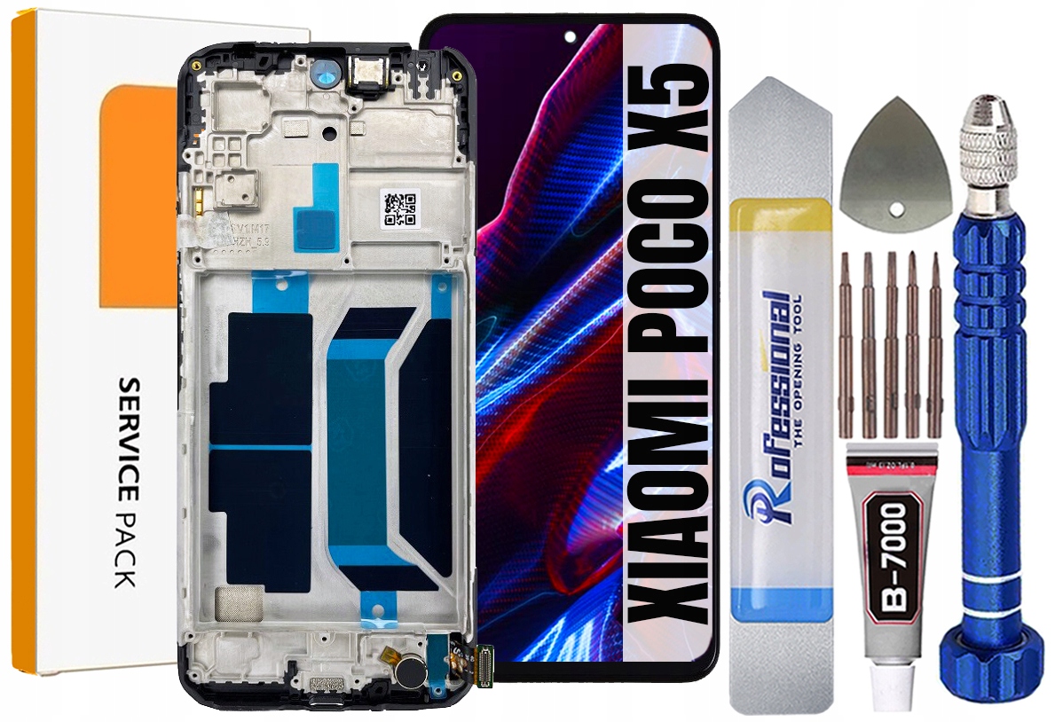 Displej Pro Xiaomi Poco X5 Originál Oem Obrazovka Rámeček