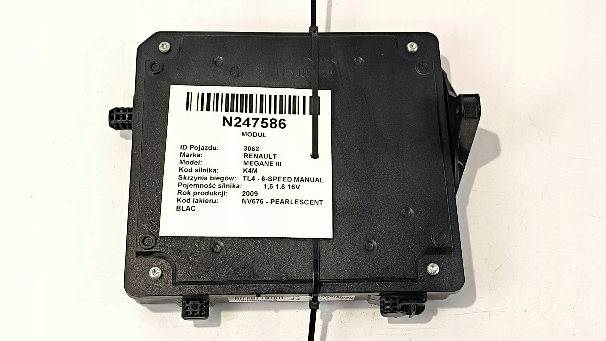 modulo BCM 284B10485R RENAULT MEGANE III