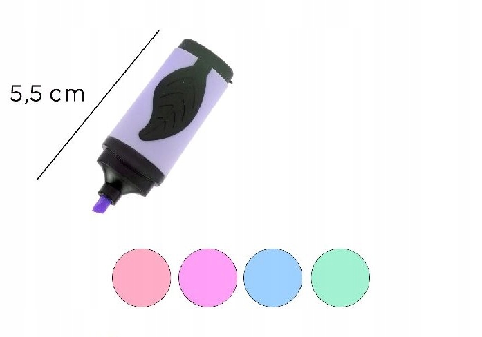 ZAKREŚLACZ FLUORESCENCYJNY MAZAK 4 KOLORY EAN (GTIN) 8435464161455