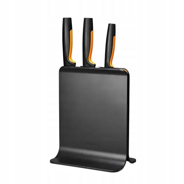 Fiskars Sada 3 nožov v bloku Ostré kuchynské nože Silné Nerezová Oceľ