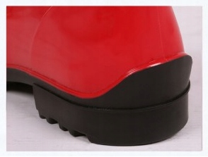 Kalosze Damskie Czerwone Lemigo Stylowe Modne 38 Waga produktu z opakowaniem jednostkowym 1 kg