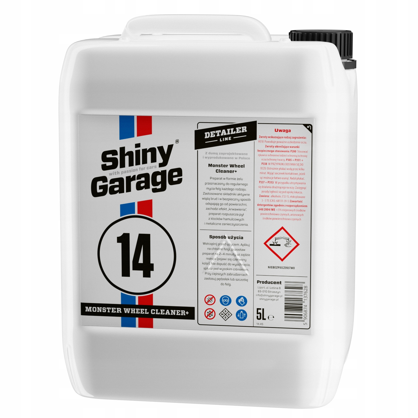 Shiny garage Monster Wheel Rims Gel Shiny Garage 5 l