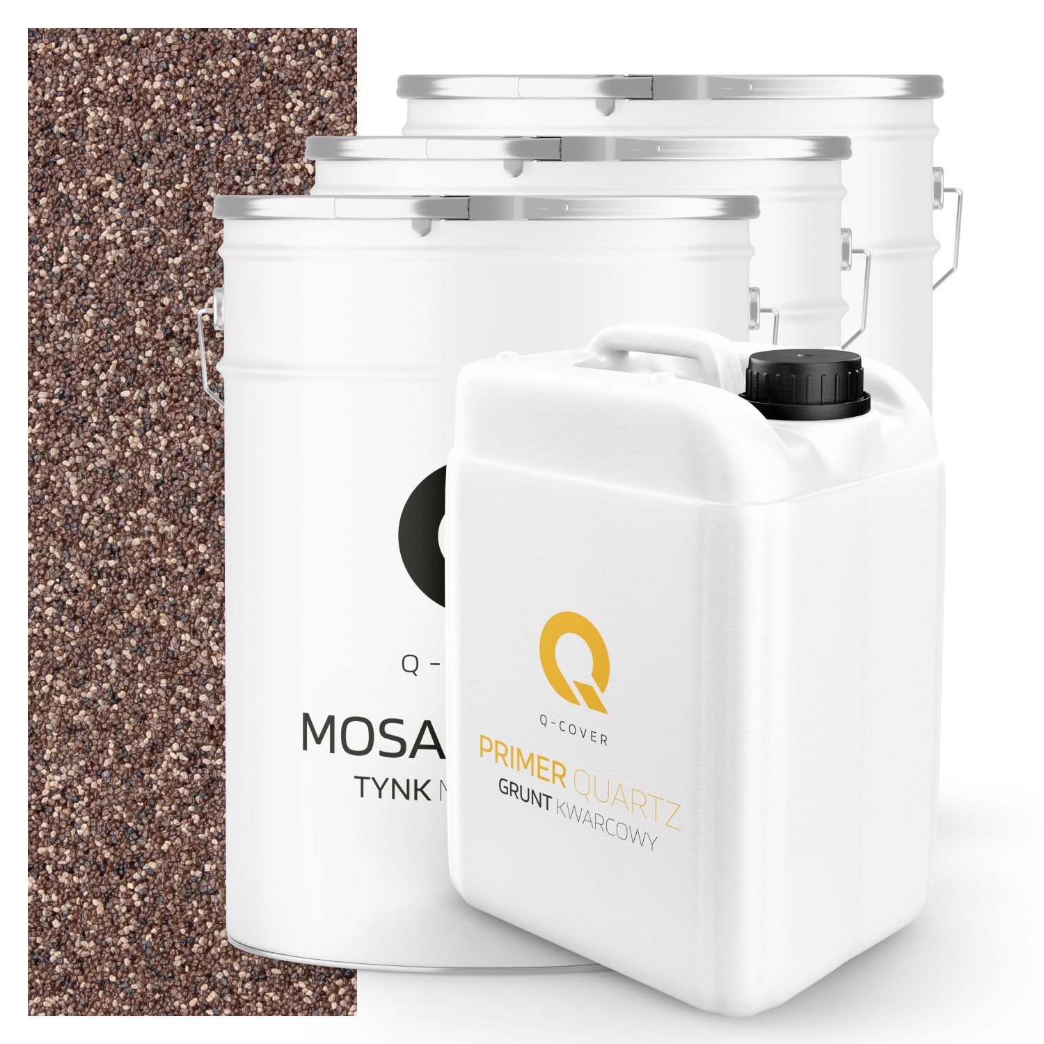 Mozaiková Omítka Hnědá Tmavá M71 Pryskyřičná Vnější 3x 25 Kg Půda 20 m2