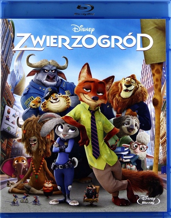 Zwierzogród 1 Disney Blu-ray Folia