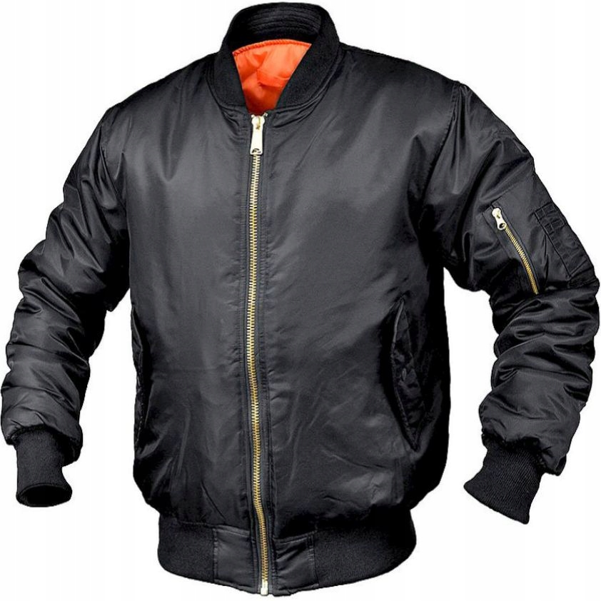 Oboustranná Bunda Pilotka MA-1 Flyers černá vel. XXL Texar