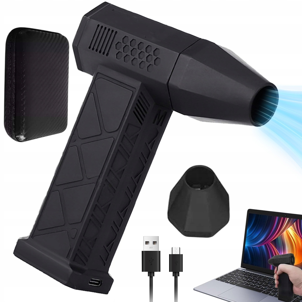 Kompaktní Turbo Ventilátor 20 W S Vysokorychlostním Ložiskem