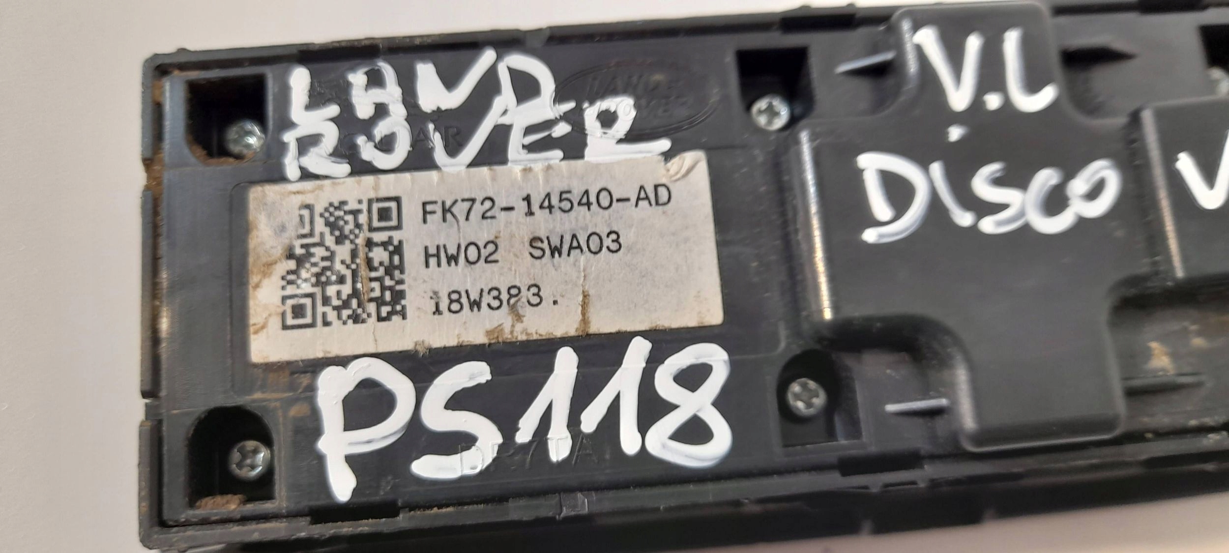 Land Rover Discovery Jaguar E-Pace window control switch FK7214540AD (PS118)