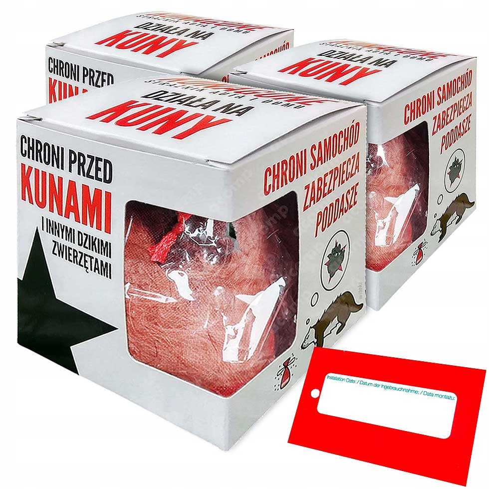 

Kunagone do auta i domu, odstraszacz kun i gryzoni
