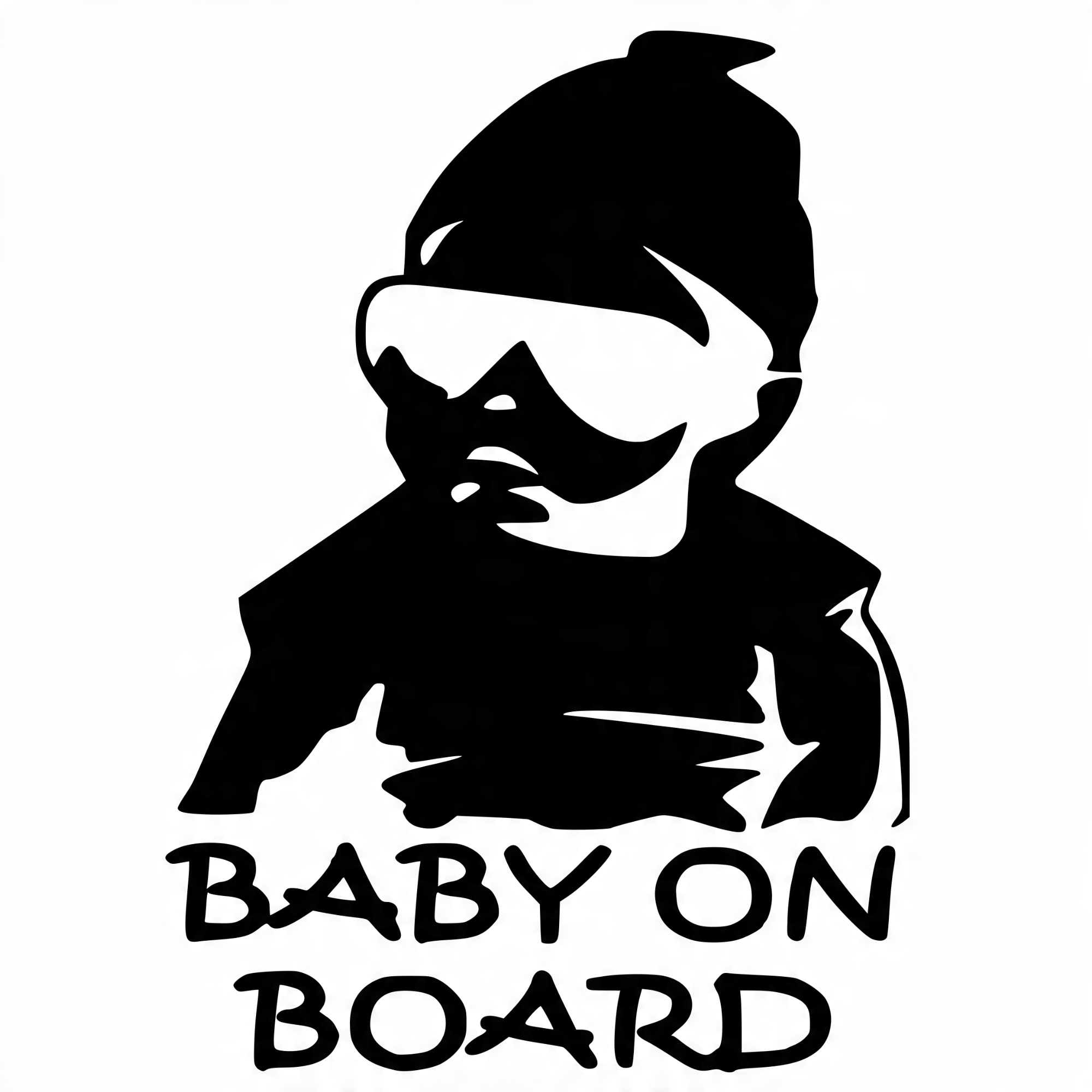 

Naklejka Baby On Board Dziecko W Aucie na samochód