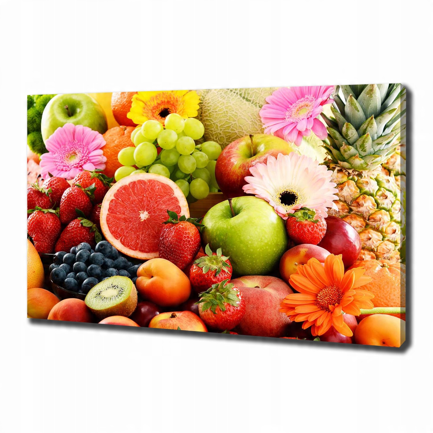 

Foto obraz na płótnie Kolorowe owoce 100x70 cm