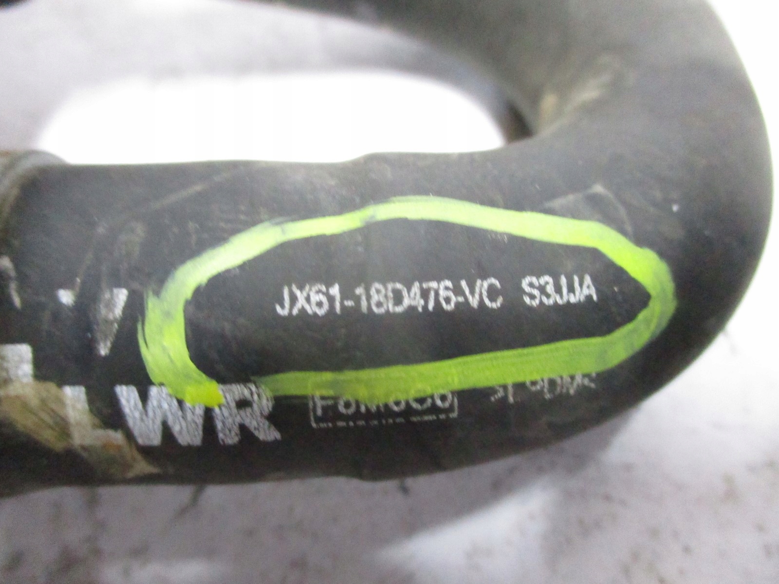 pipe hose FORD FOCUS MK4 JX61-18D476-VC