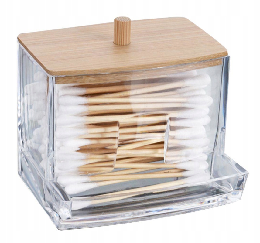 

Pojemnik łazienkowy na patyczki kosmetyczne