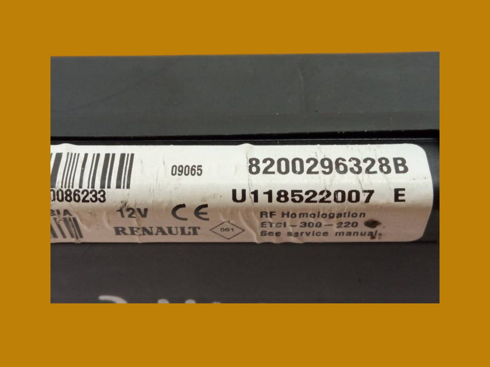 Scatola BSI 8200296328B Dacia Sandero e (2008-2012)
