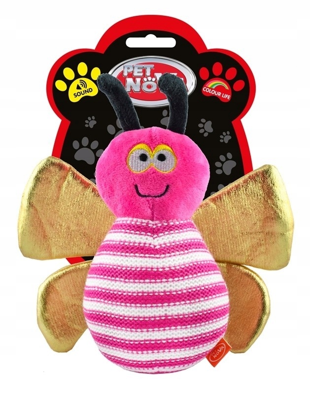 

Petnova Plu-bee-pink 23CM Z Dźwiękiem