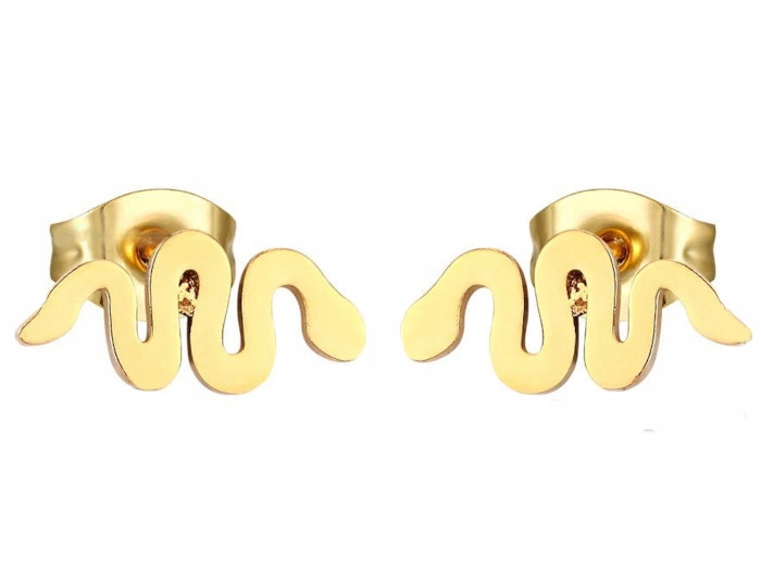 

Kolczyki Złote Węże Snake Stal Chirurgiczna 316L