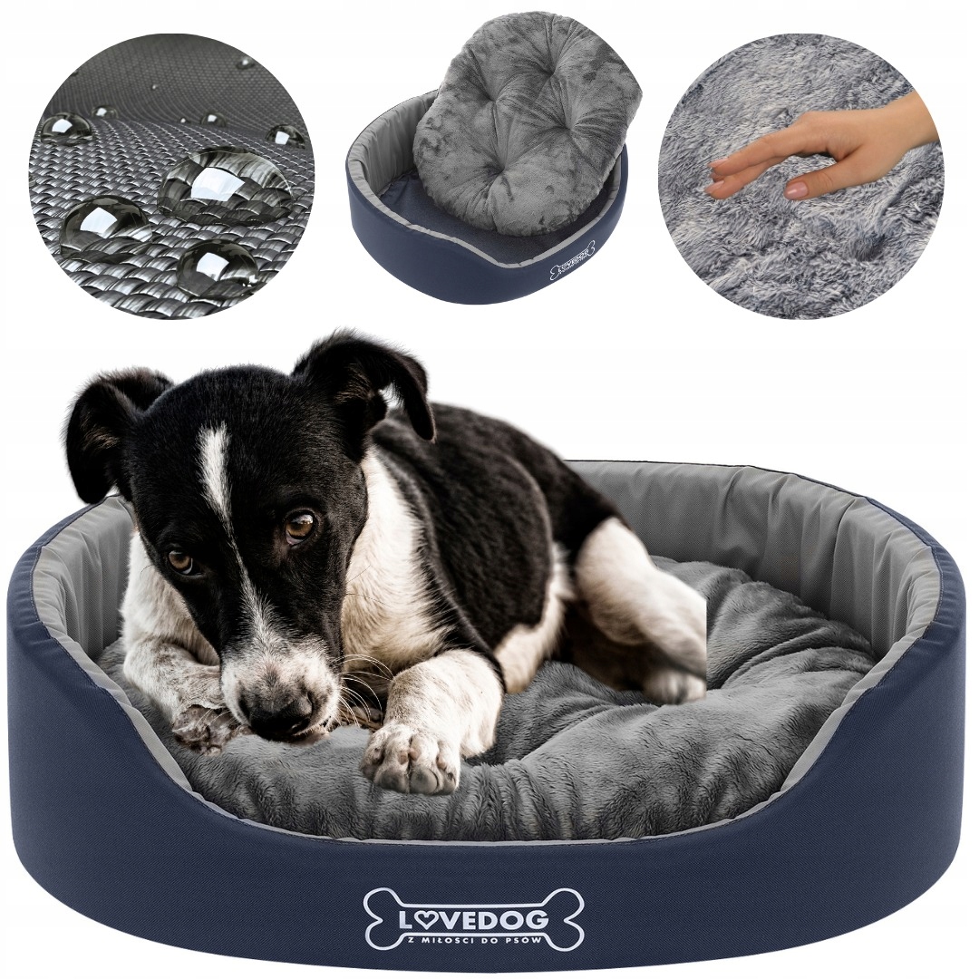 Levně Pelíšek pro psa kočku S Polštářem potah pohovka kotec Lovedog L 70x60