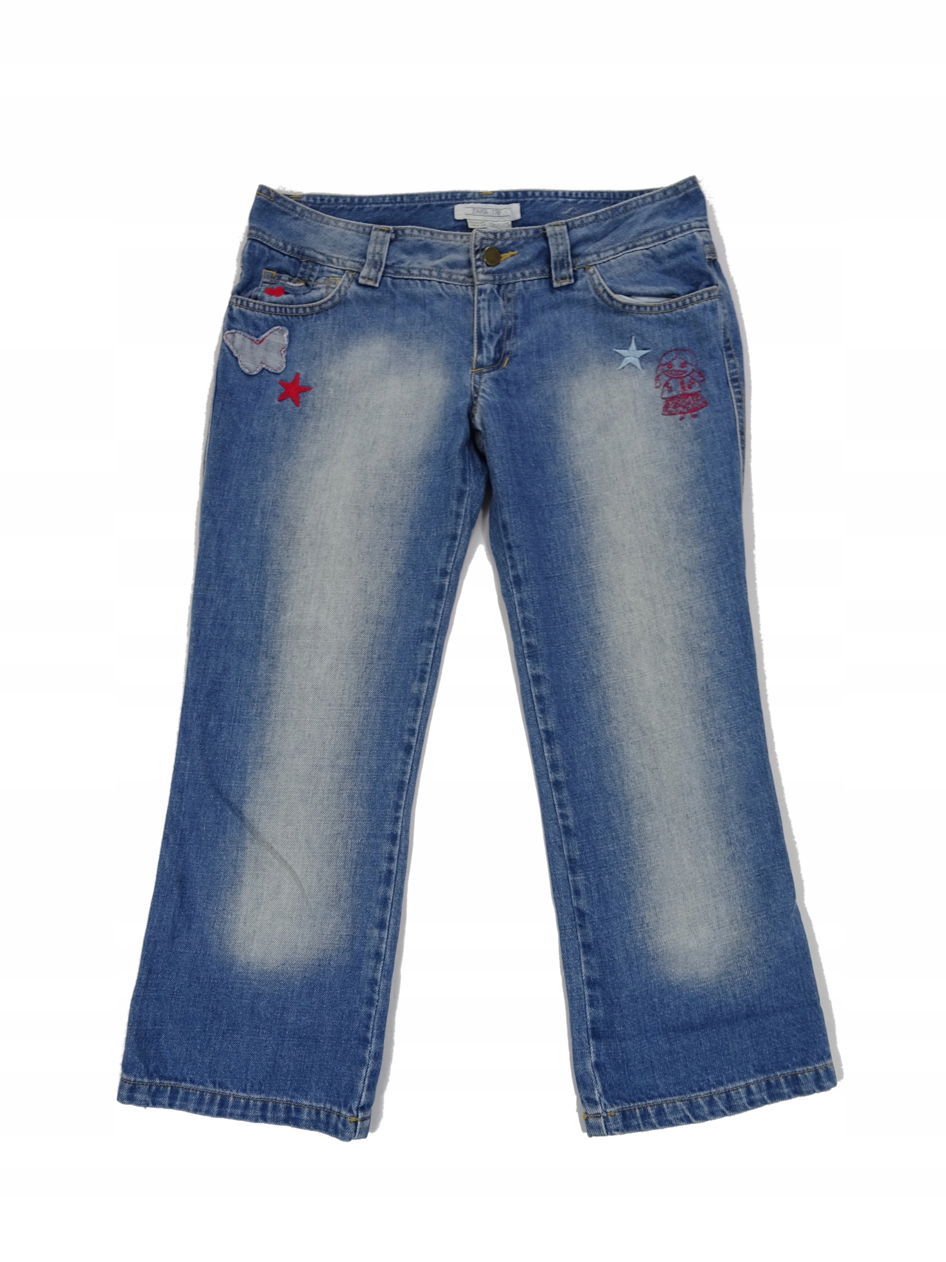 JEANSY ZARA 38/M RYBACZKI