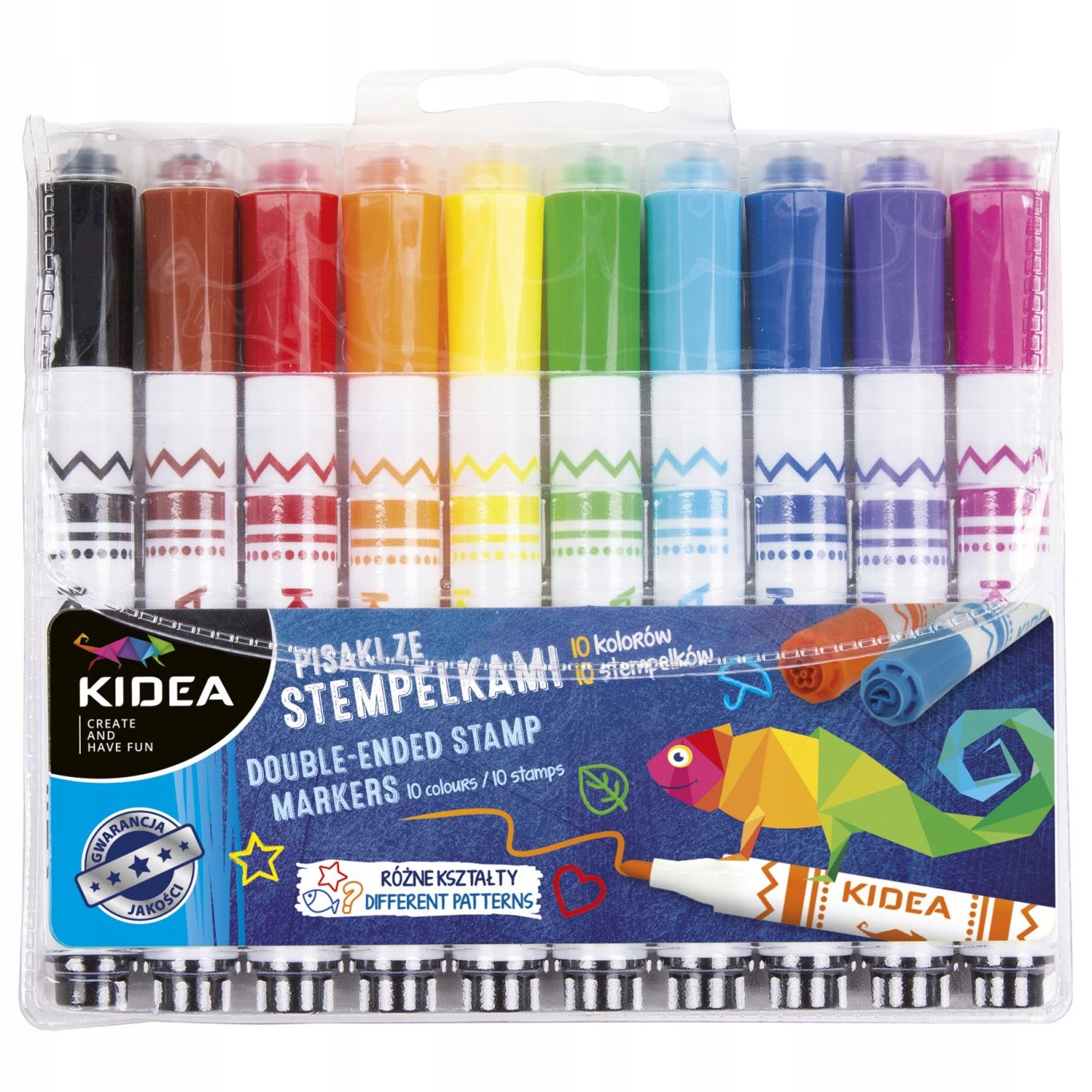 

Kidea Pisaki Flamastry Ze Stempelkami