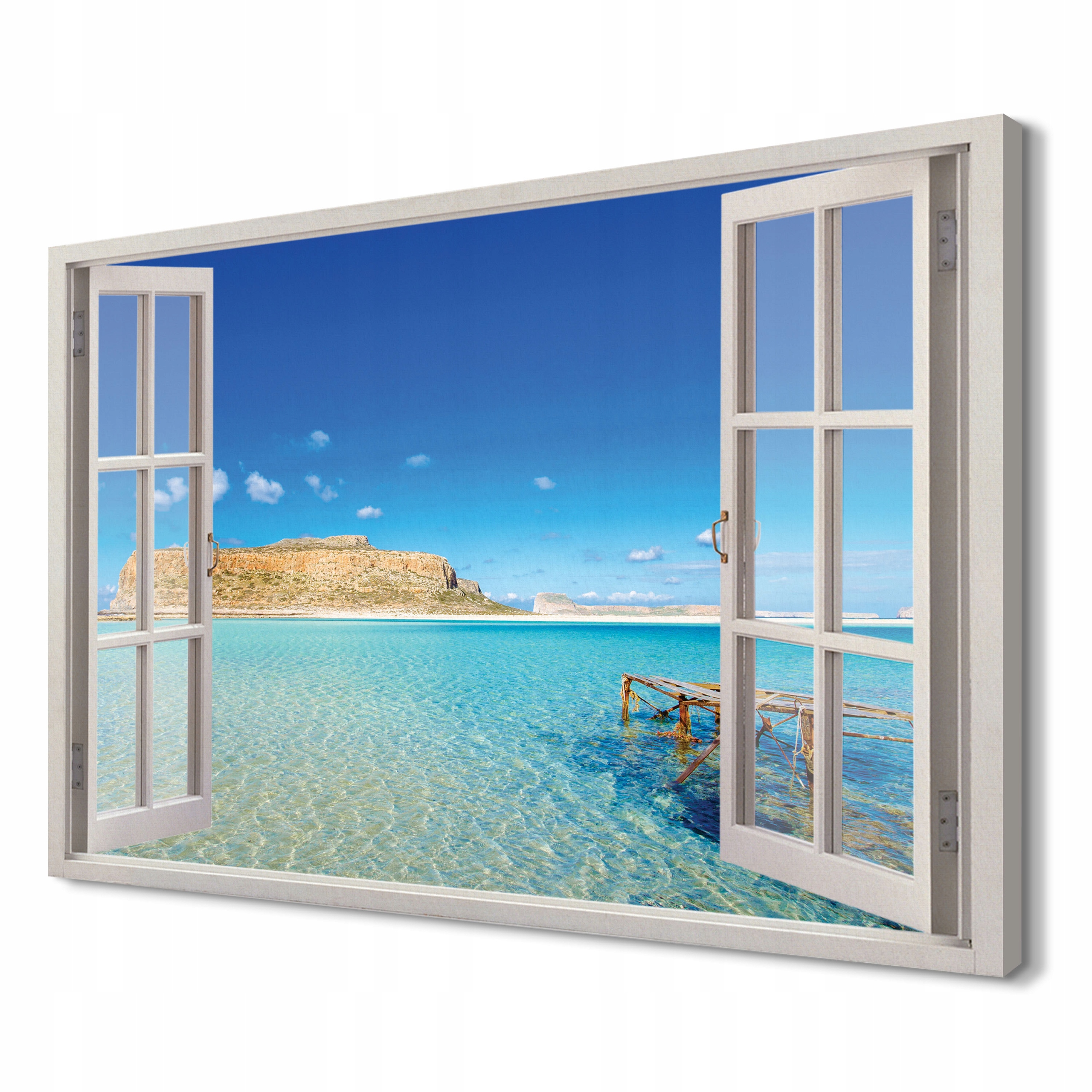 

Zatoka ocean Foto-obraz canvas 3d 120x80 do wnętrz