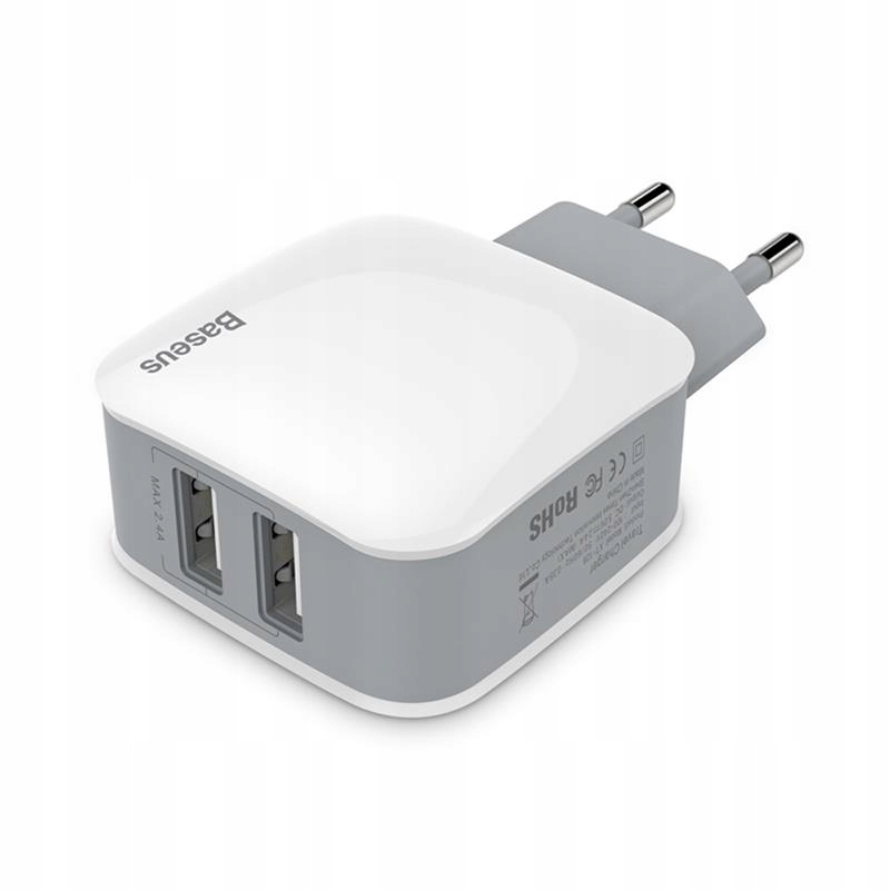 

Baseus Ładowarka Sieciowa 2x Usb 2.4A