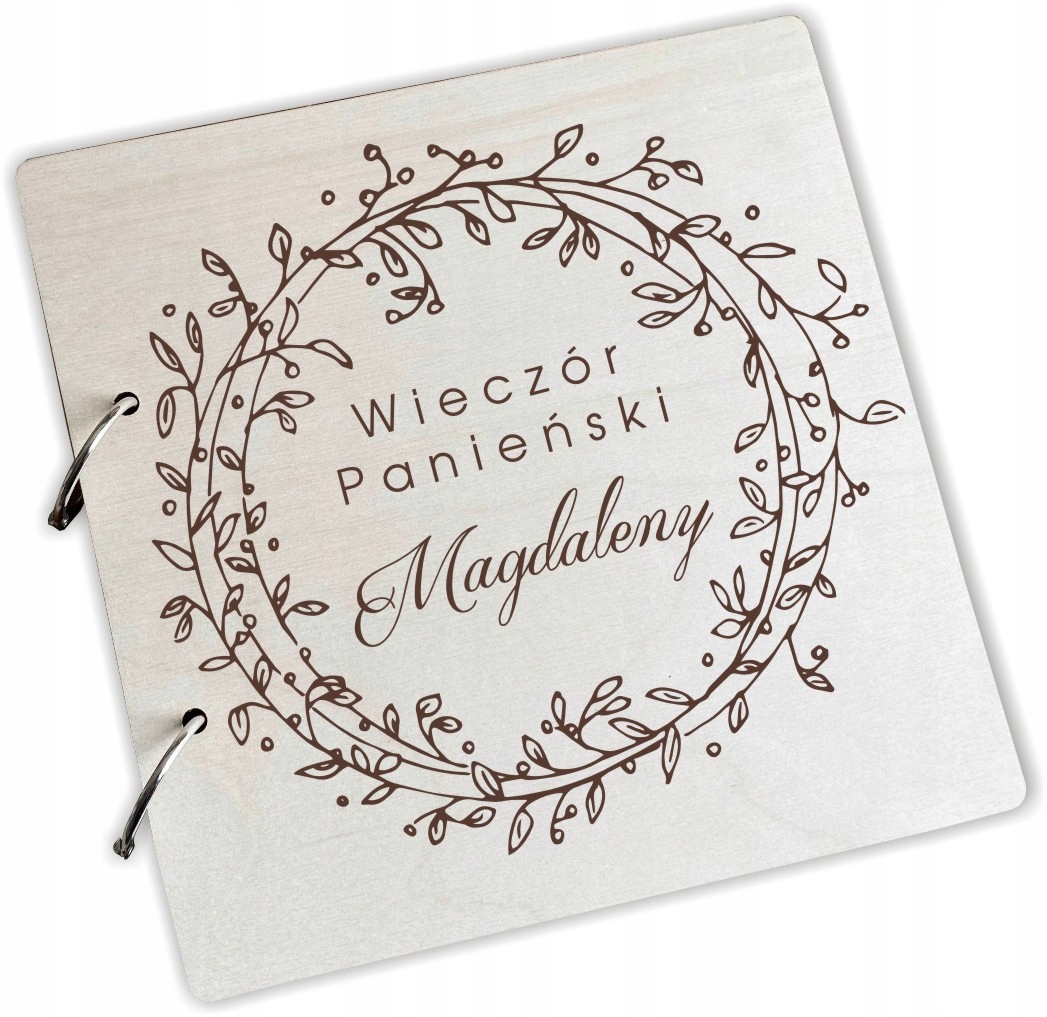 

Drewniany Album Wieczór Panieński
