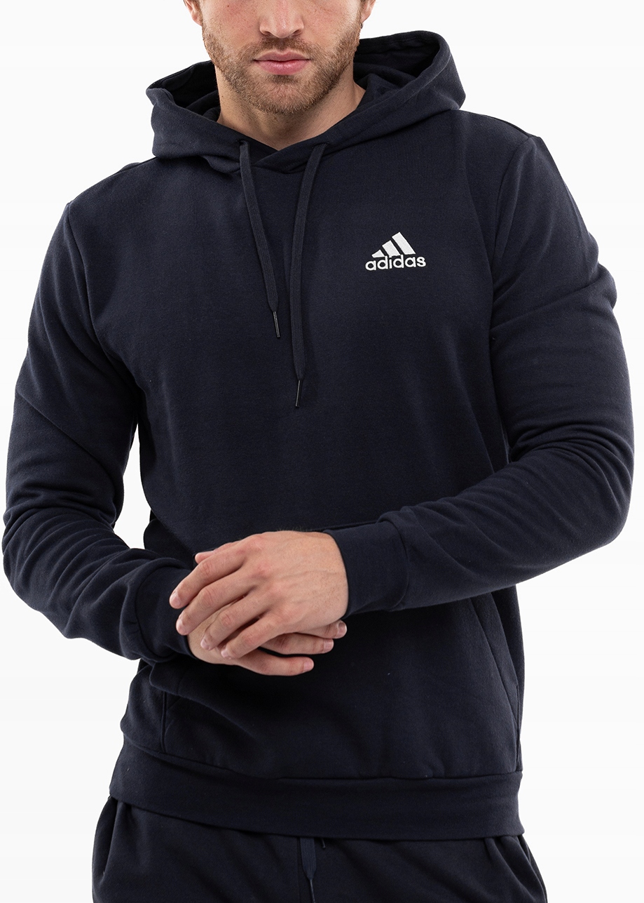 adidas pánská mikina s kapucí Essentials Fleece Hoodie vel