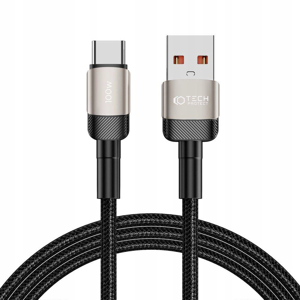 Kabel Usb Usb Typ C 100W 5A 2m Tech-Protect UltraBoost Evo tytanowy