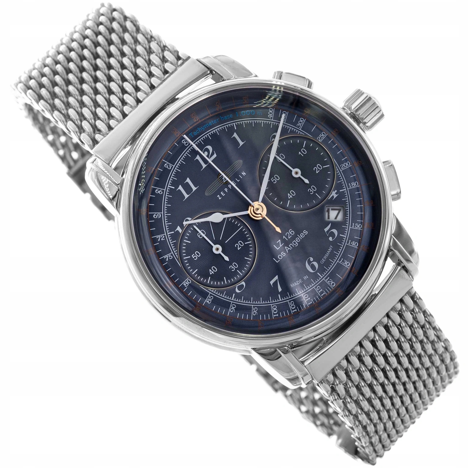 Pánské Hodinky Zeppelin 7614M-3 LZ126 Los Angeles Chronograf Datumovka