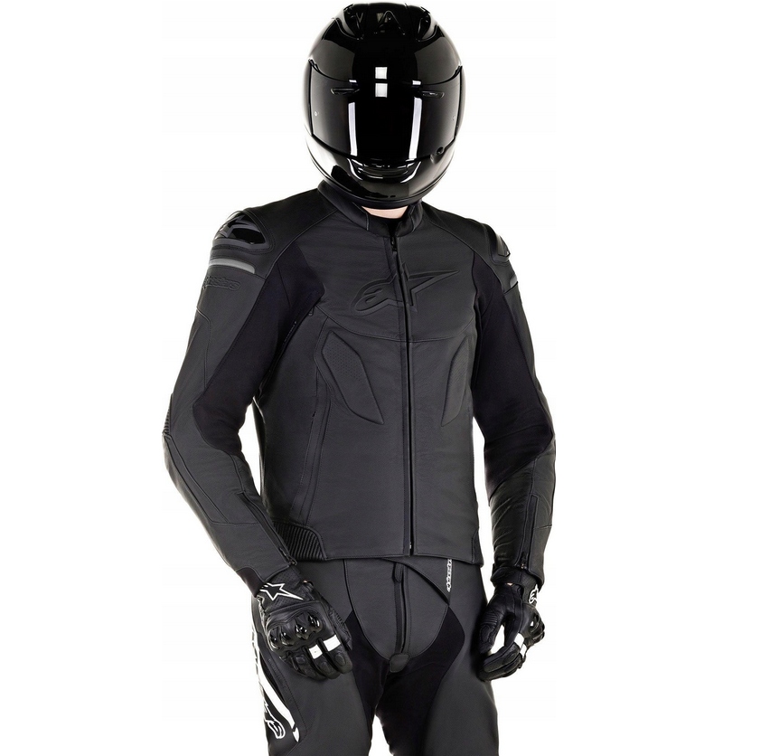 KURTKA MOTOCYKLOWA ALPINESTARS CALIBER CZARNA L Materiał skóra