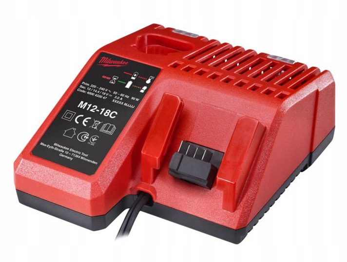 Milwaukee Ładowarka do Akumulatorów M12-18C M12 M18 4932352959 Oryginał