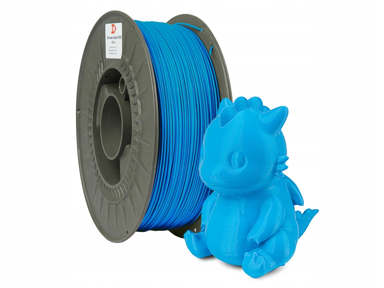 Filament 3DPower Select PETG 1.75mm Blue 1kg NIEBIESKI