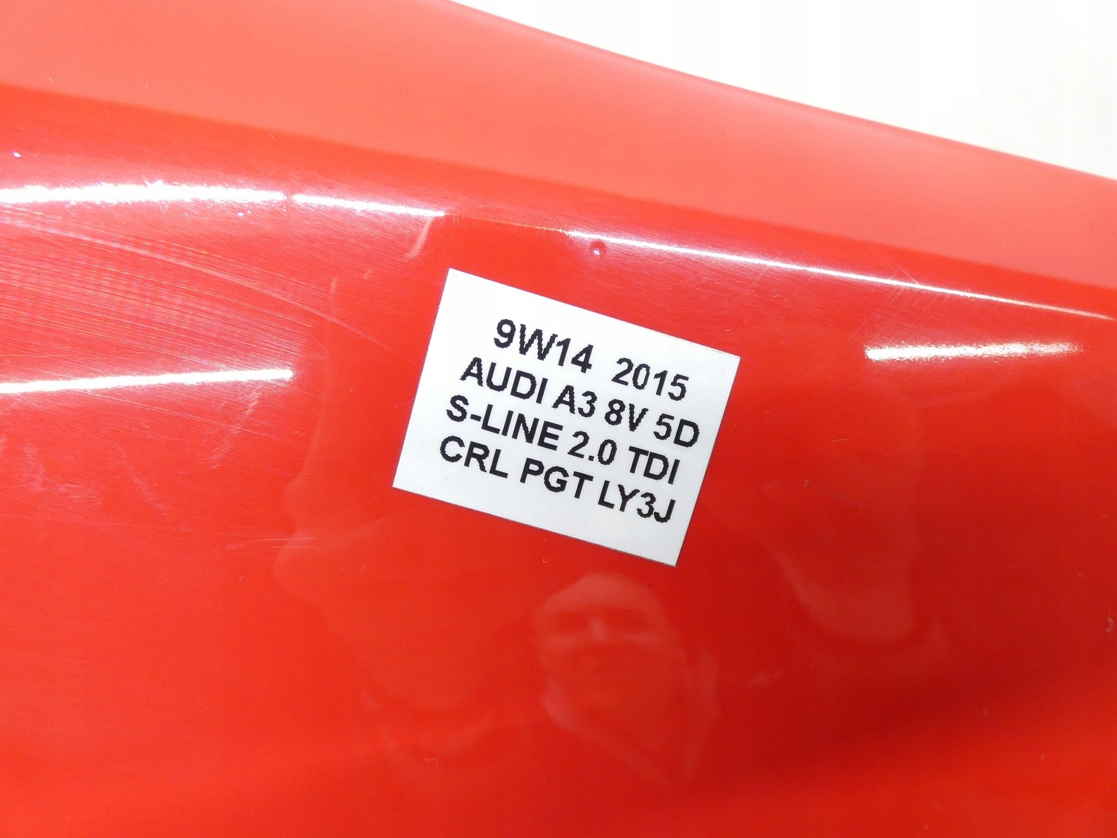 fender right front front AUDI A3 8V 3D / 5D LY3J