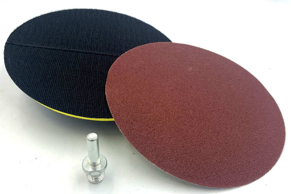 DYSK ELASTYCZNY Z RZEPEM 180 SZLIFIERKĘ WIERTARKĘ