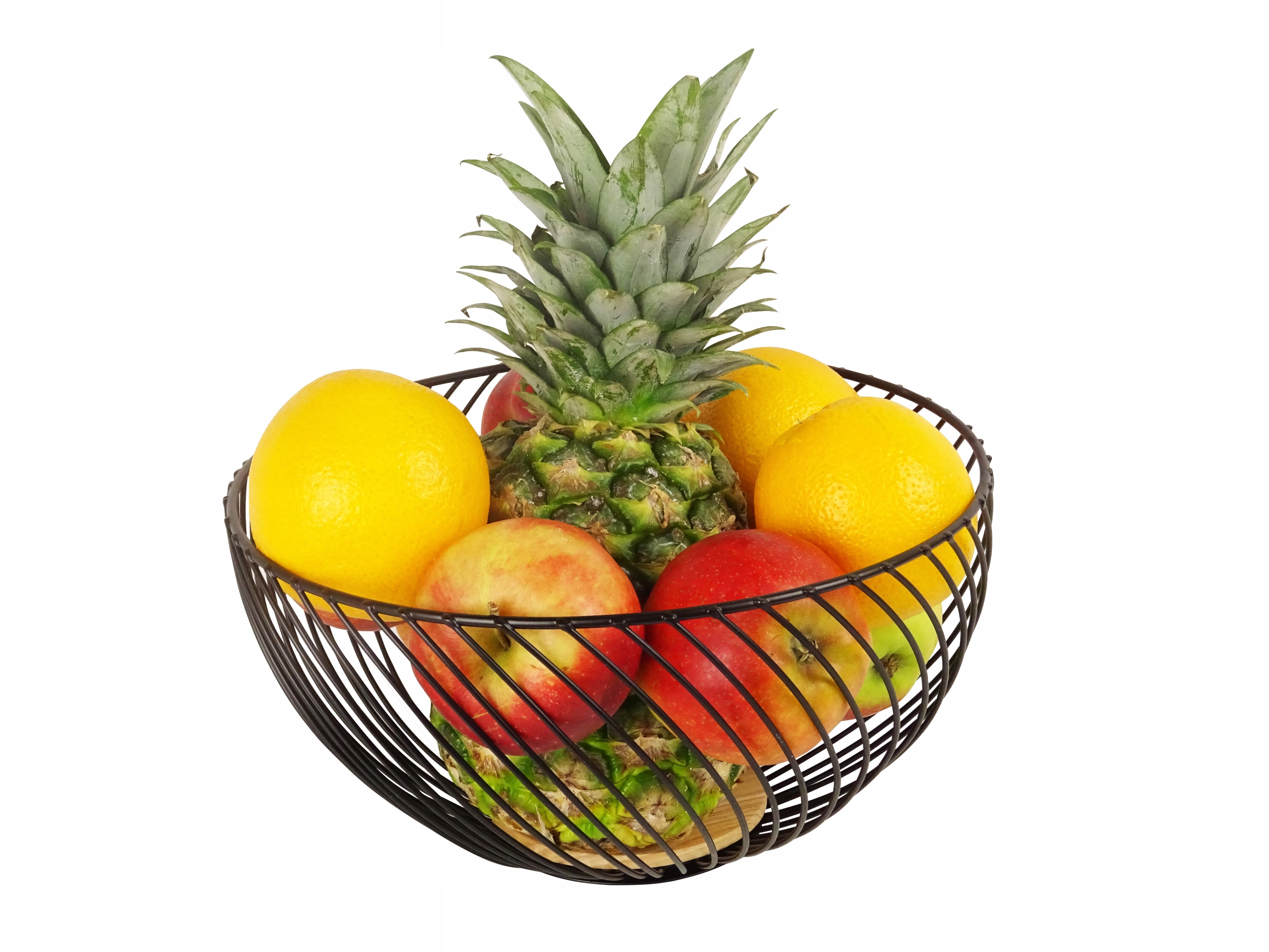 

Kosz Koszyk Metalowy Warzywa Owoce Loftowy Czarny