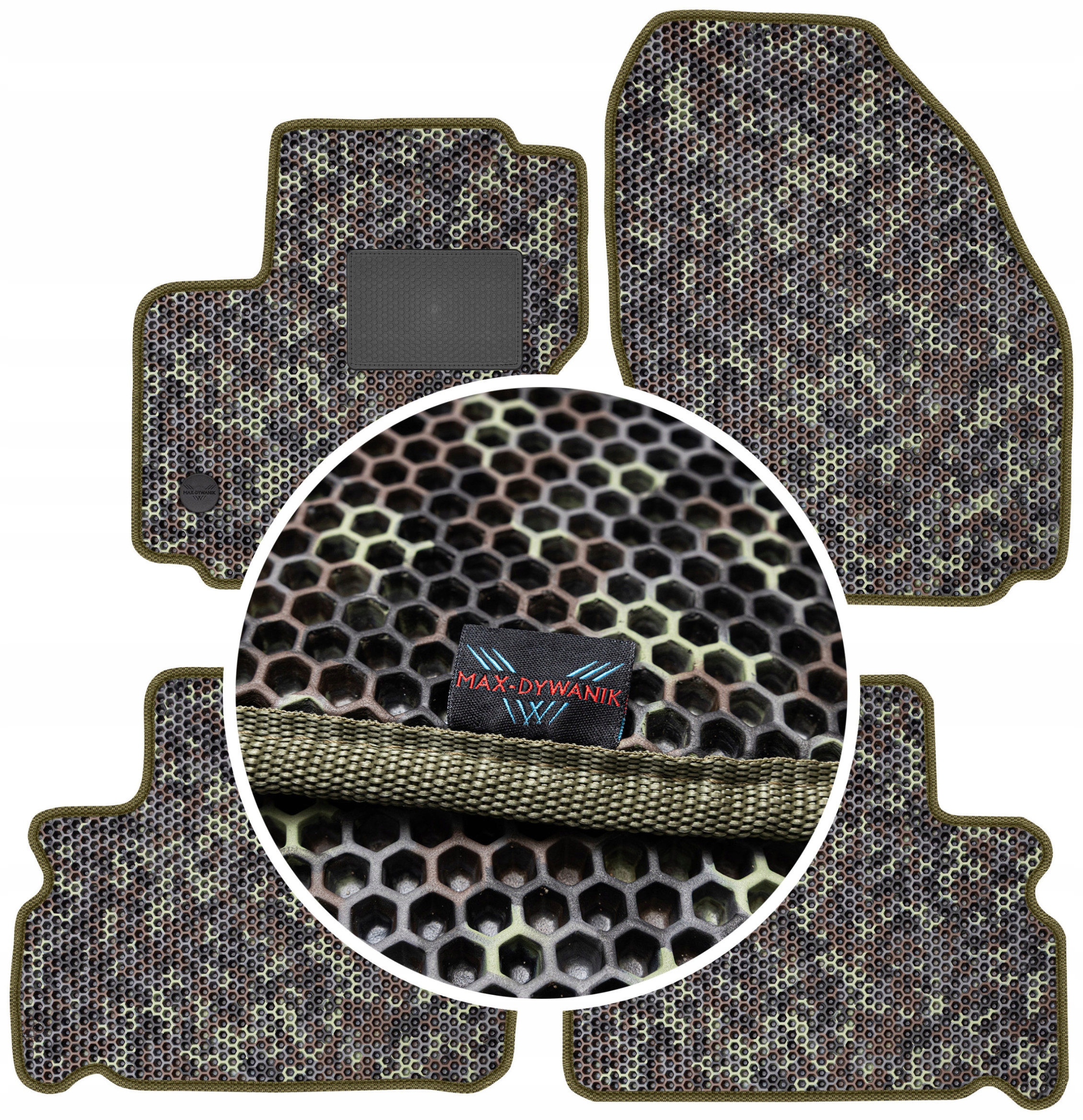 Ford S-Max I 5os 2010-2015 Gumové rohože Eva Moro