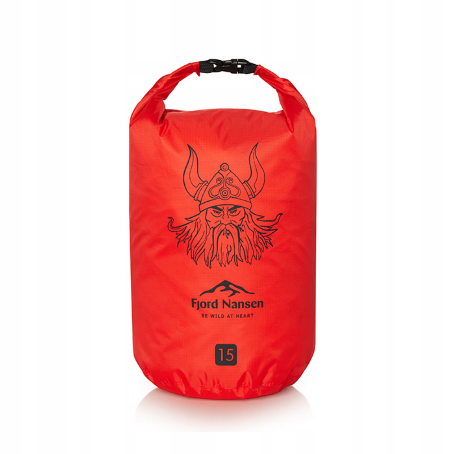 Worek wodoszczelny Fjord Nansen Dry Bag Light 15L red
