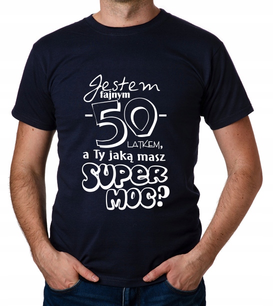 

koszulka Pomysł Na 50 Urodziny 50 Lat prezent