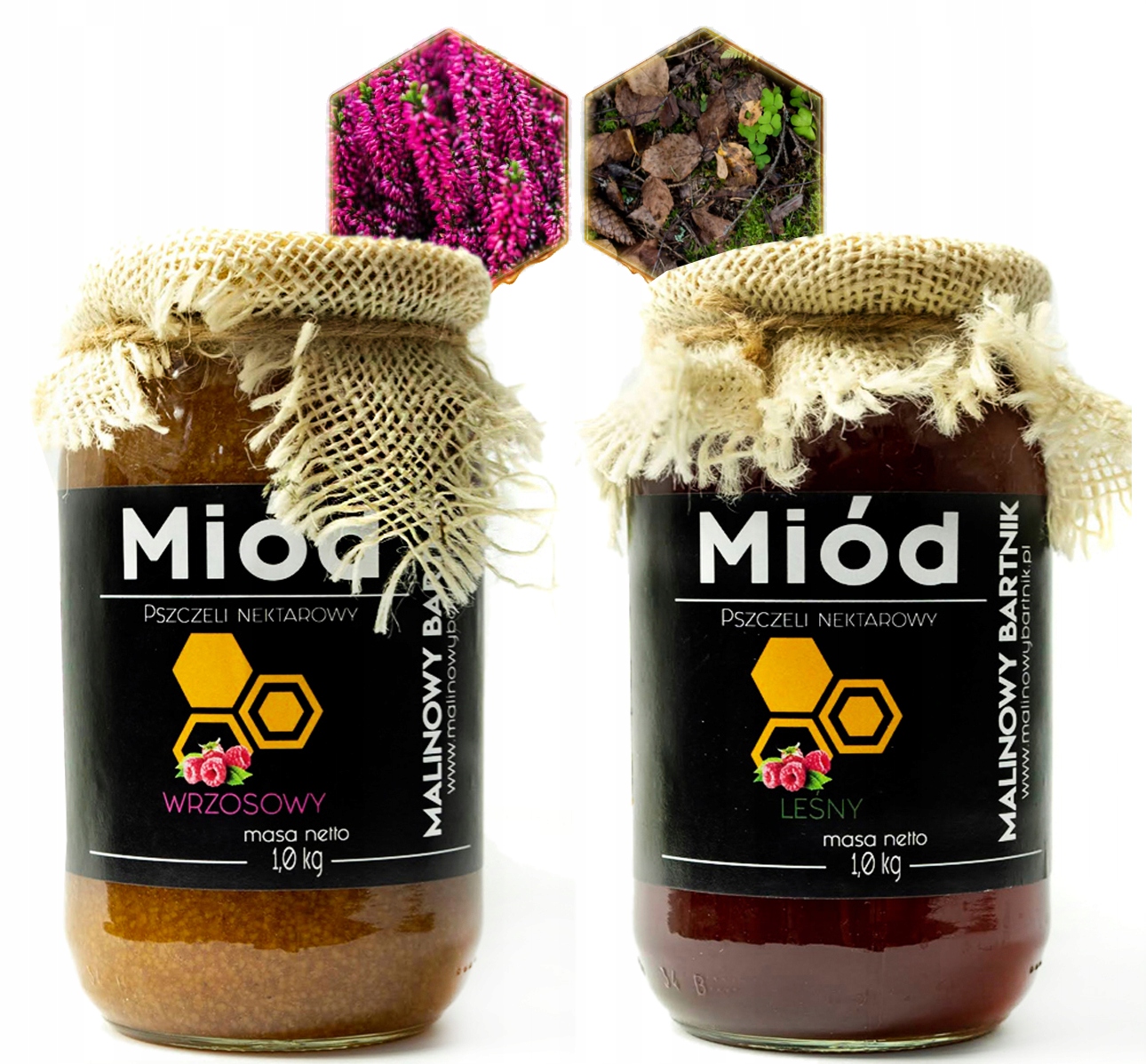 Levně Sada nejlepších medů 2 kg Lesní medovice a vřesová sklizeň 2025