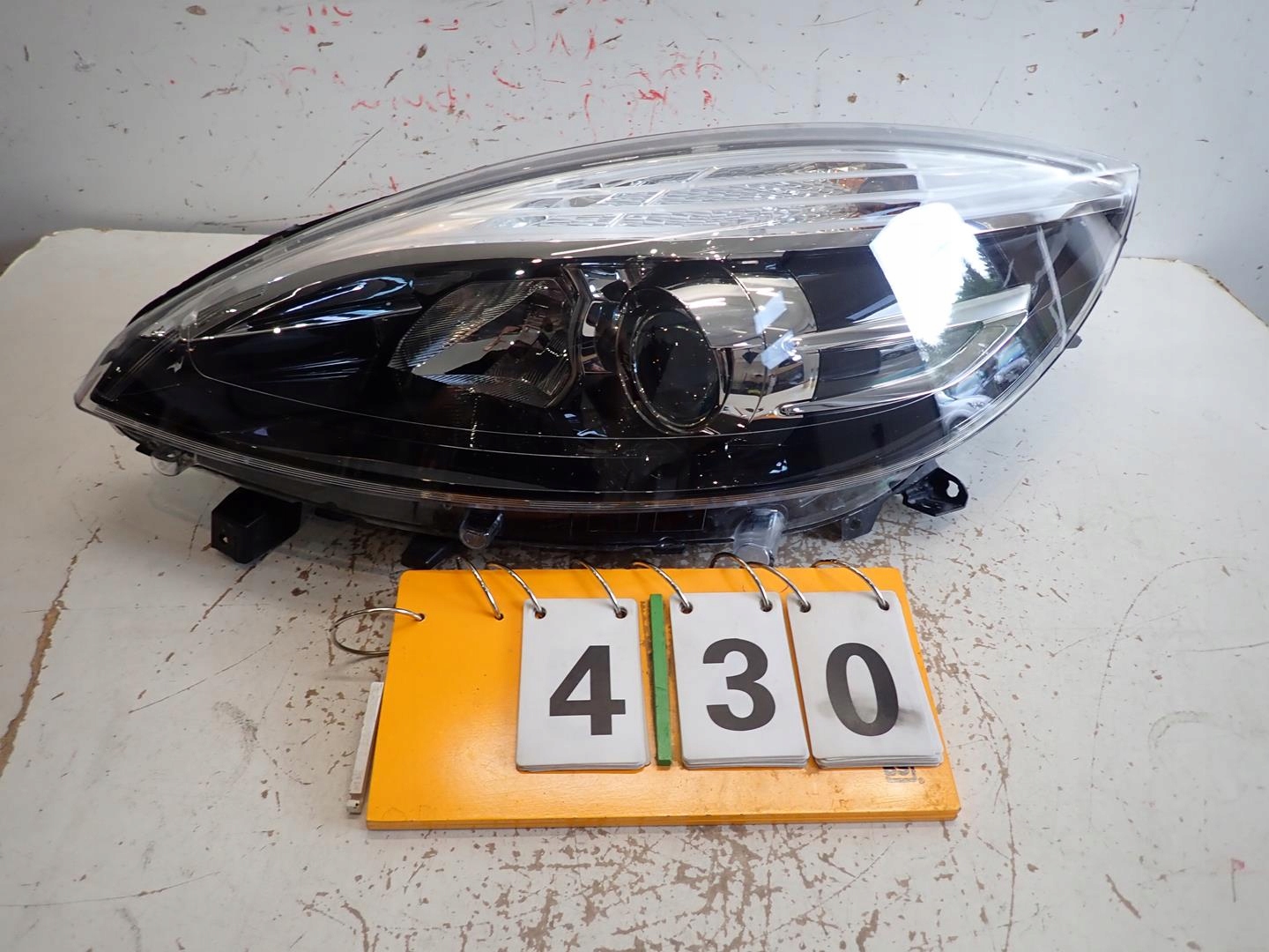 light front left RENAULT SCENIC III LIFT 2012