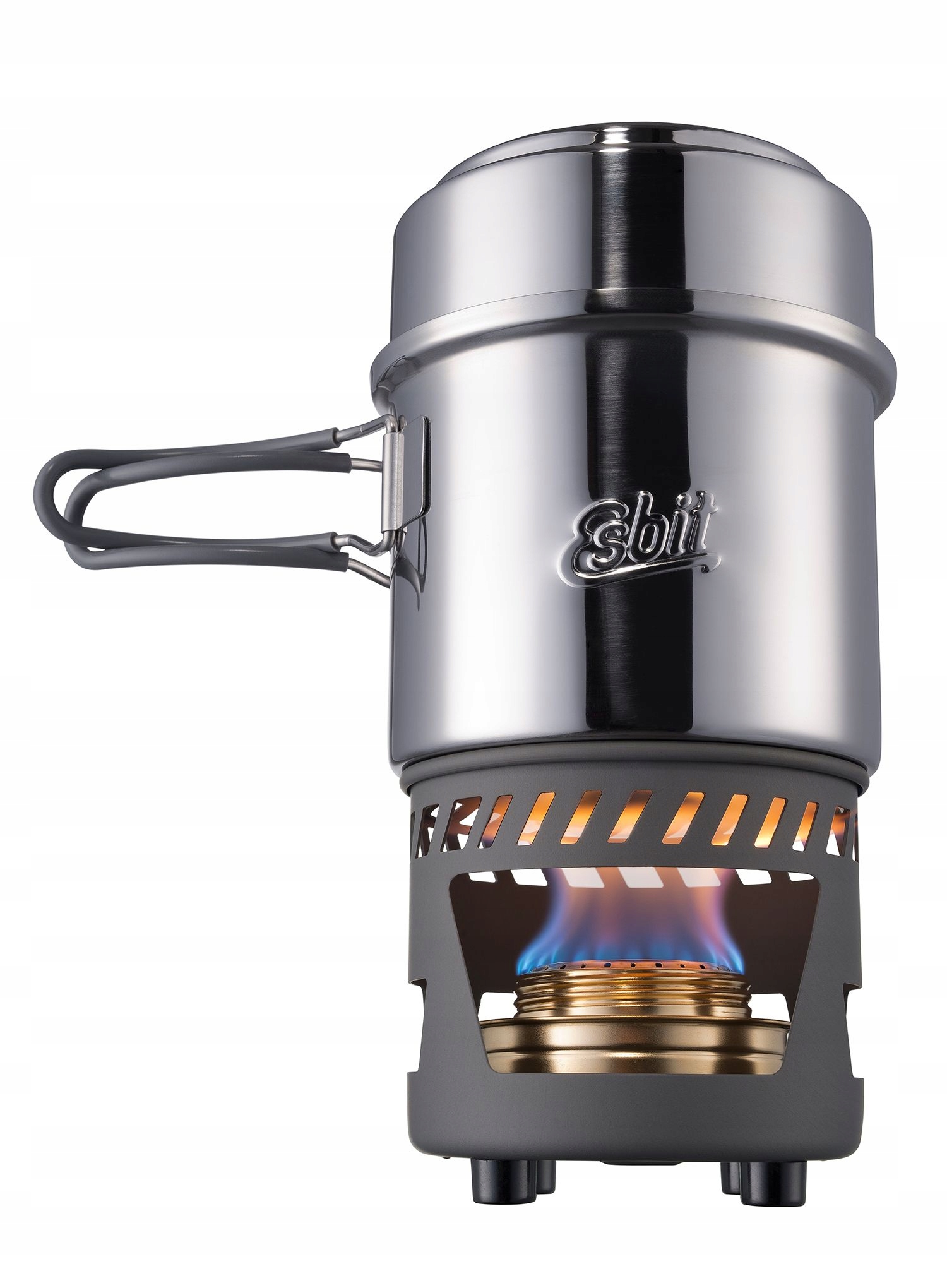 Zestaw z palnikiem Esbit Cookset 985ml Stainless Steel