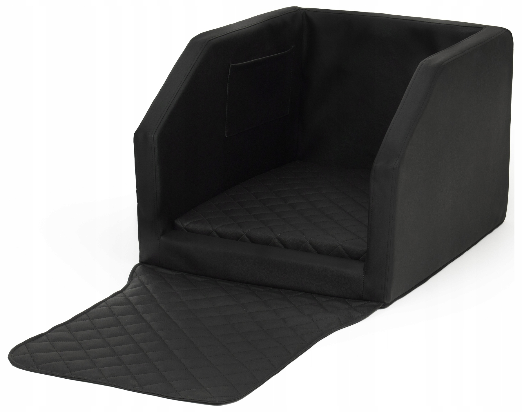 Levně Přepravka do auta pro psa Matrace 40x70 cm Černá