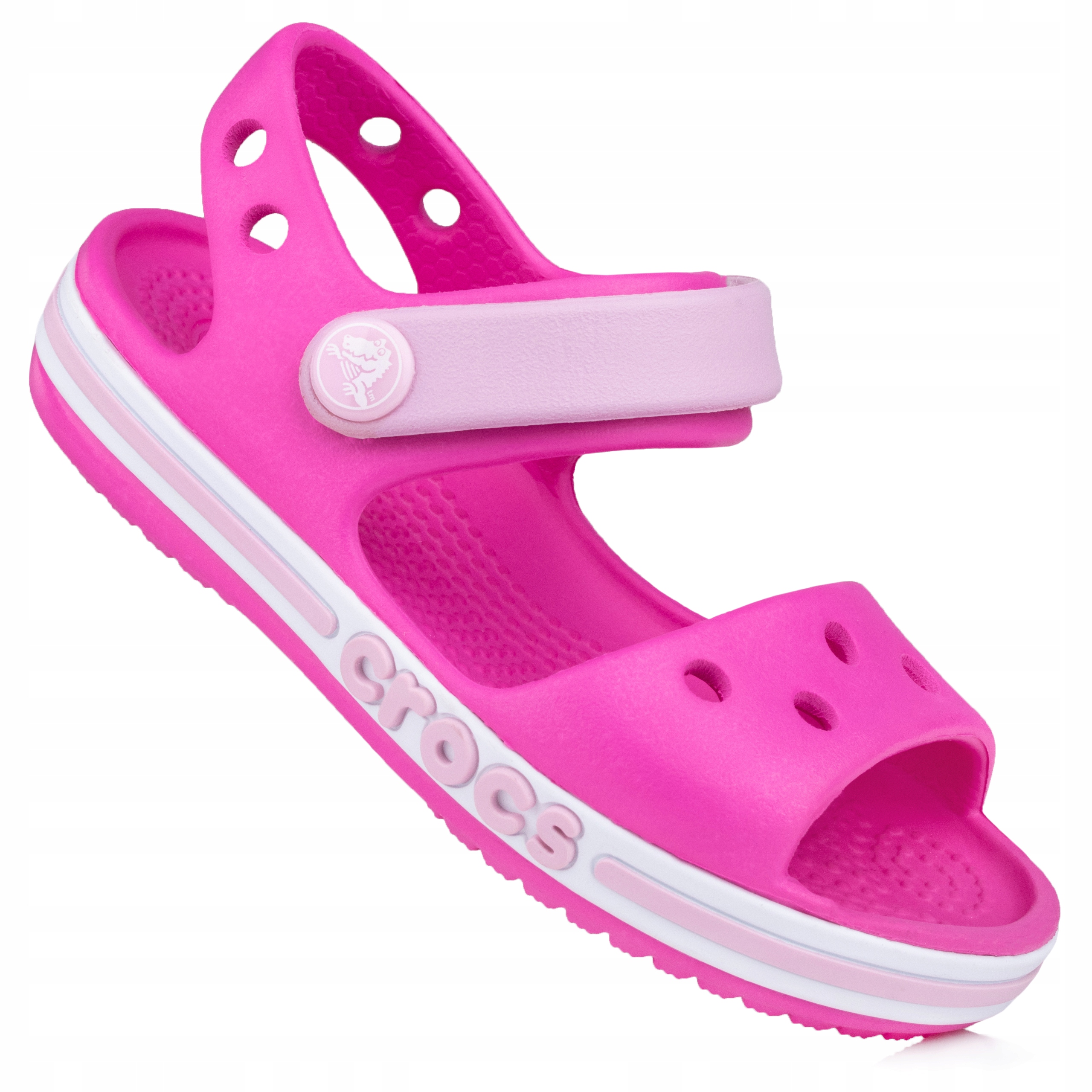 

Sandały, buty dziecięce Crocs Bayaband Pink