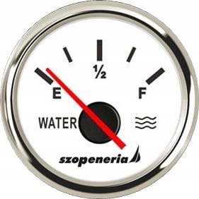 

Wskaźnik Poziomu Wody 240-33 Ohm Biały